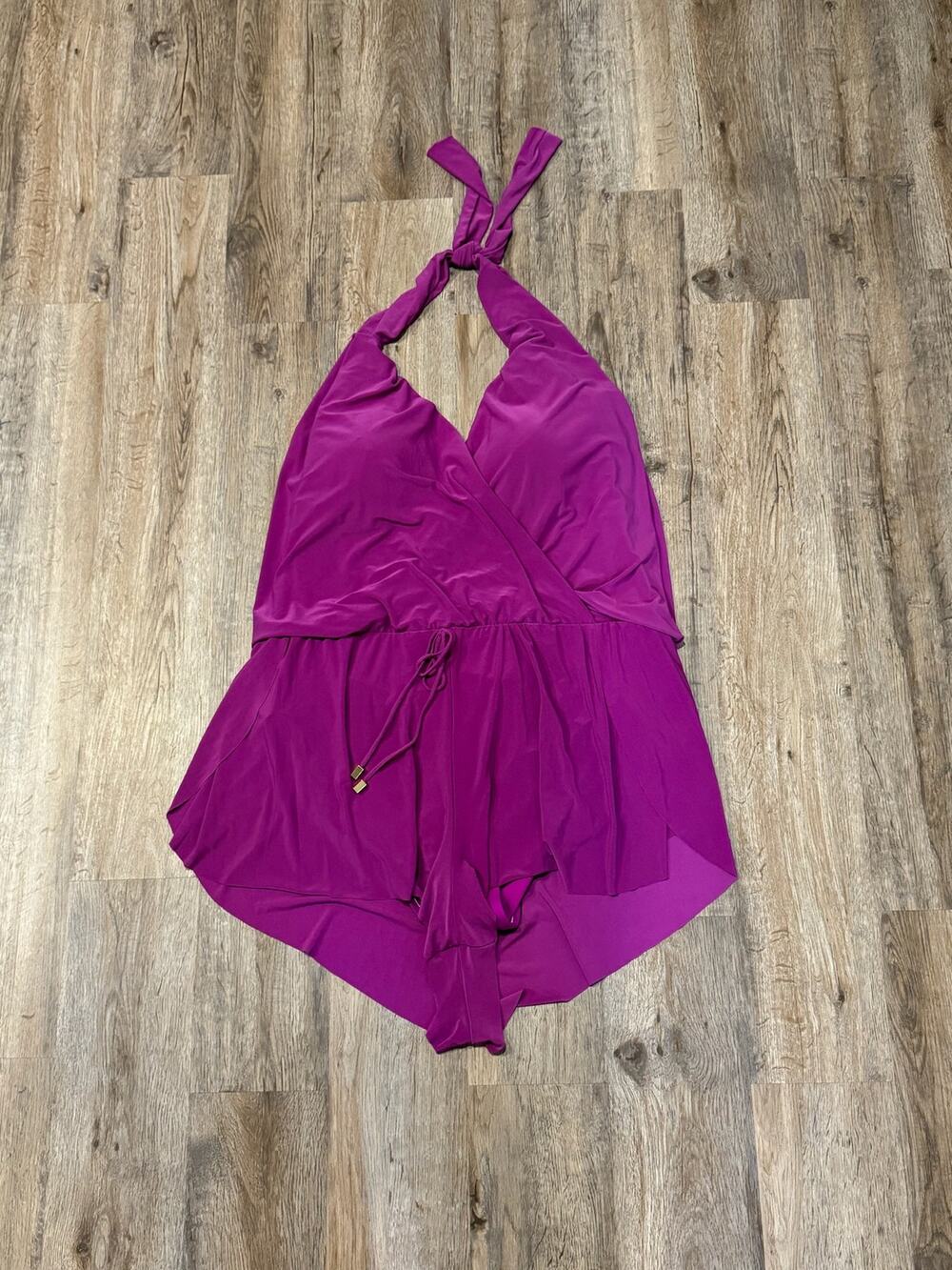 MagicSuit Women's Bianca One Piece Romper Swimsuit Size 20W